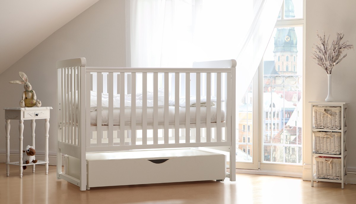 YappyMove baby cot, WHITE Baby cots Products catalogue YAPPY Kids