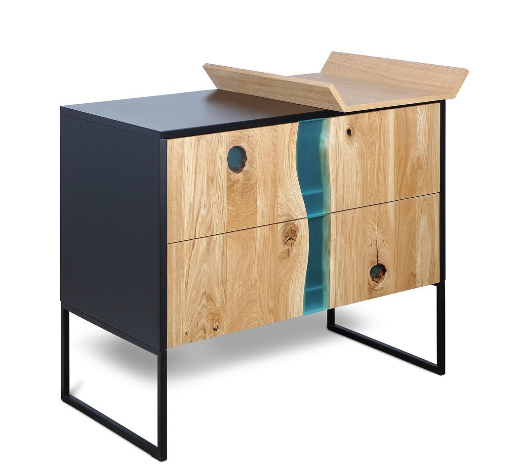 cot and dresser