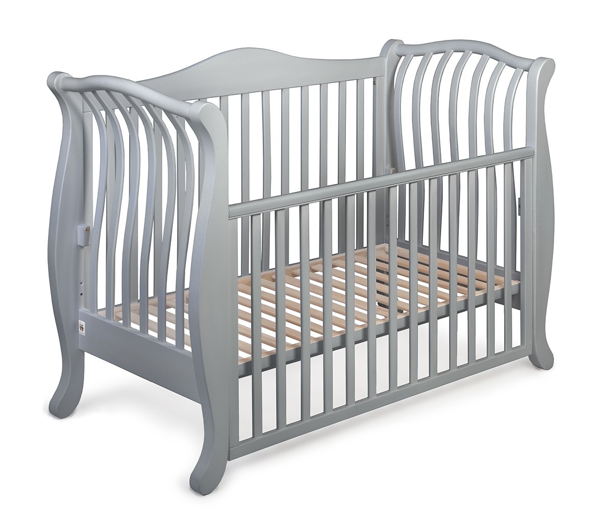 light grey cot