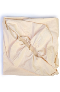 YappyBeige fitted cot sheet
