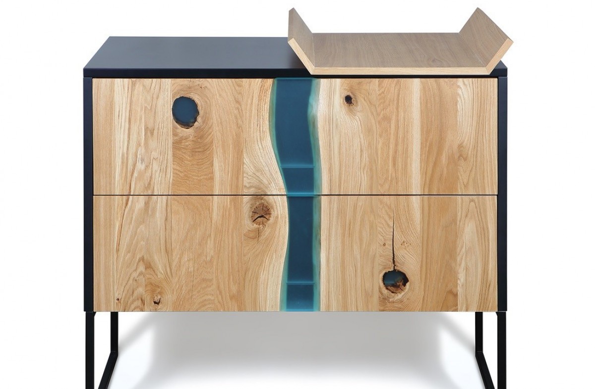 cot and dresser