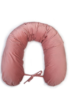 YappyVelvet Blush breastfeeding pillow