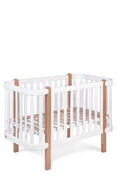 YappyÉtude baby cot, WHITE