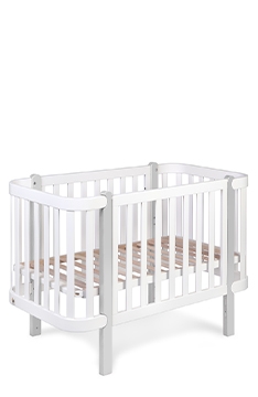 YappyÉtude baby cot, SkyGrey