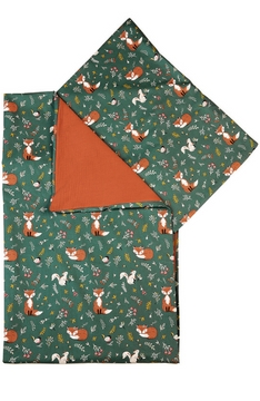 YappyFox Rustic, GOTS bedding 100x130 / 38x55 cm