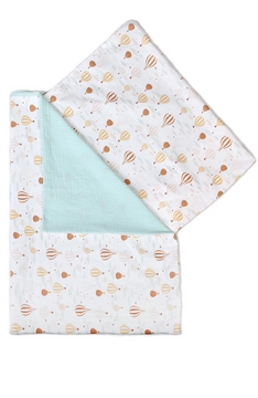 YappyAir Balloon Mint bedding 100x130 / 38x55 cm