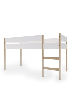 YappyGrott half-high bed, WHITE