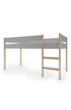 YappyGrott half-high bed, LIGHT GREY