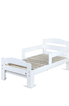 YappyGrow toddler bed extendable, white 